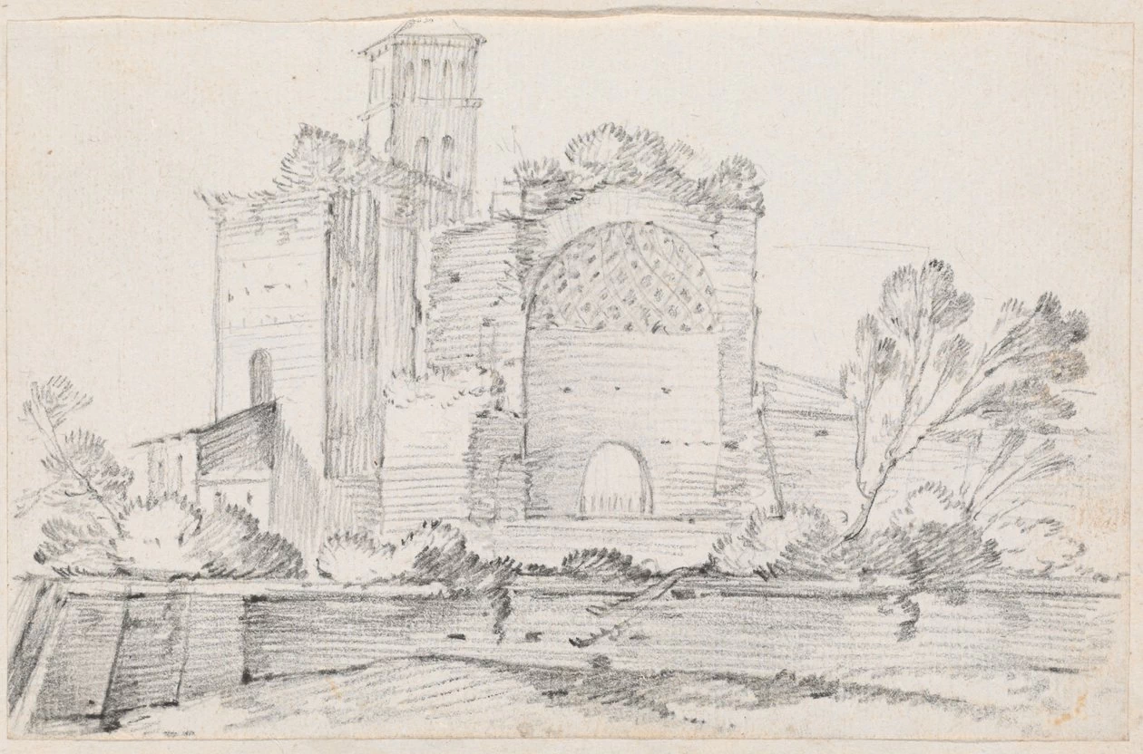 Rovine del Tempio di Venere e Roma nel Foro - National Gallery of Art